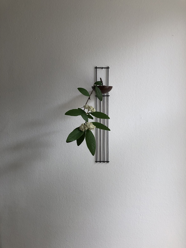 290525, mountain cotoneaster, copper bowl and iron suihatsu
